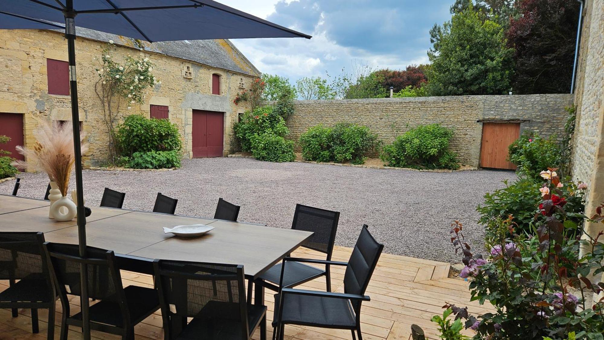 L'Echo Des Vagues Villa Longues-sur-Mer Exterior photo