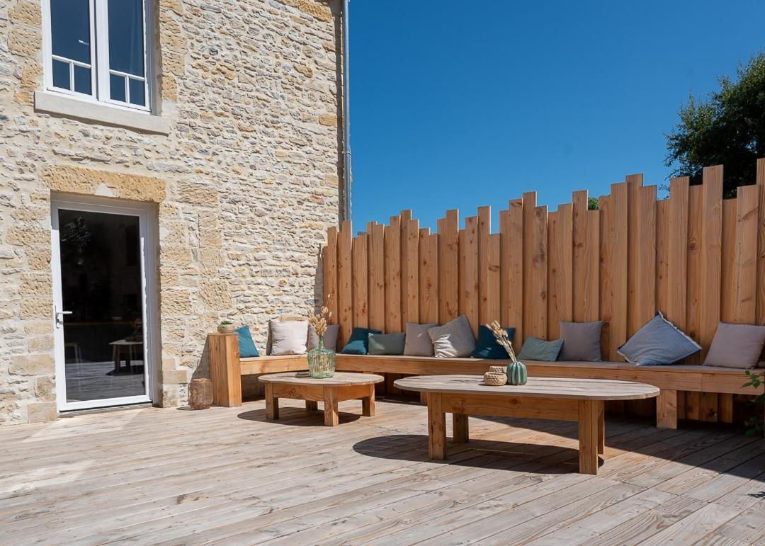 L'Echo Des Vagues Villa Longues-sur-Mer Exterior photo